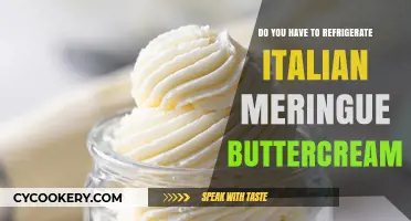 Should Italian Meringue Buttercream Be Refrigerated? Storage Tips Revealed