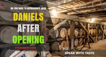 Refrigerate Jack Daniels After Opening? The Truth About Storage
