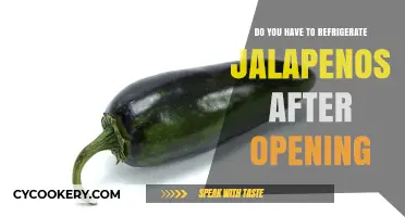 Refrigerating Jalapeños: Essential Tips After Opening the Jar or Pack
