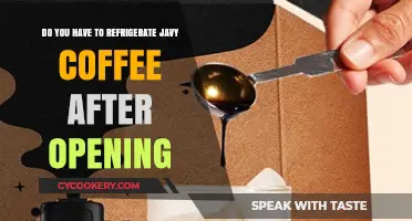 Should You Refrigerate Javy Coffee After Opening? A Quick Guide