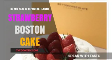 Should Jewel Strawberry Boston Cake Be Refrigerated? Tips for Storage