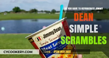 Should Jimmy Dean Simple Scrambles Be Refrigerated? A Quick Guide