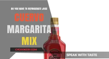 Should You Refrigerate Jose Cuervo Margarita Mix? Storage Tips