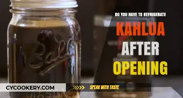 Should You Refrigerate Kahlua After Opening? Storage Tips Revealed