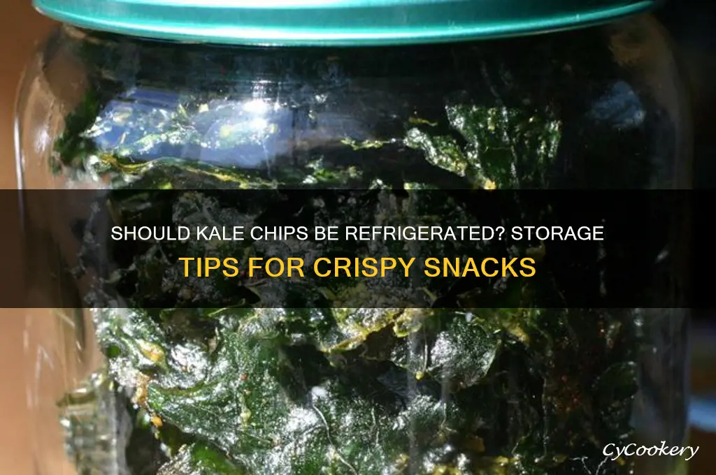 do you have to refrigerate kale chips