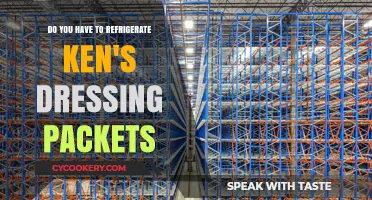 Should Ken's Dressing Packets Be Refrigerated? Storage Tips Revealed