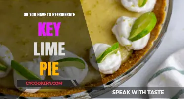 Should Key Lime Pie Be Refrigerated? Storage Tips for Perfect Texture