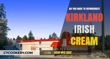 Should Kirkland Irish Cream Be Refrigerated? Storage Tips Revealed