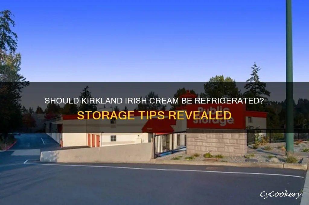 do you have to refrigerate kirkland irish cream