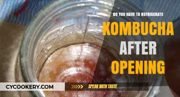 Should You Refrigerate Kombucha After Opening? A Quick Guide