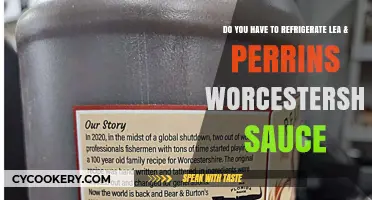 Should Lea & Perrins Worcestershire Sauce Be Refrigerated After Opening?