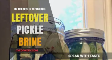 Should You Refrigerate Leftover Pickle Brine? A Preservation Guide
