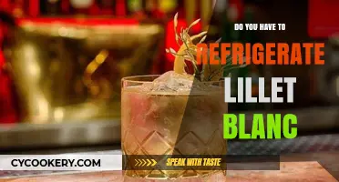 Should Lillet Blanc Be Refrigerated? Storage Tips for Your Aperitif