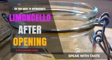 Should Limoncello Be Refrigerated After Opening? Storage Tips Revealed