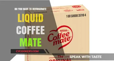 Should Liquid Coffee Mate Be Refrigerated? A Storage Guide