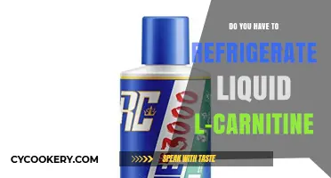 Should Liquid L-Carnitine Be Refrigerated? Storage Tips Revealed
