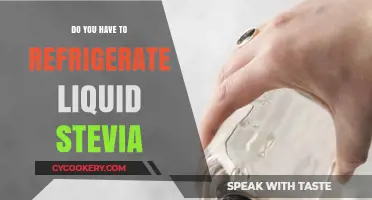 Should Liquid Stevia Be Refrigerated? Storage Tips for Sweetener Longevity