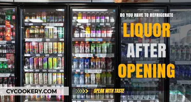 Refrigerate Liquor After Opening? The Truth About Shelf Life