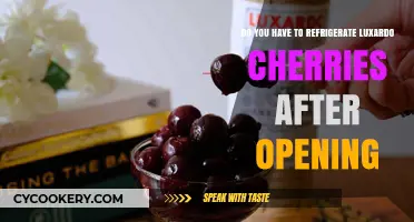 Should Luxardo Cherries Be Refrigerated After Opening? A Guide