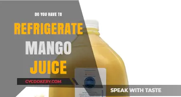 Should Mango Juice Be Refrigerated? Storage Tips for Freshness