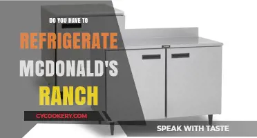 Should McDonald's Ranch Dressing Be Refrigerated? Storage Tips Revealed