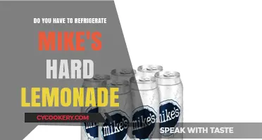 Should Mike's Hard Lemonade Be Refrigerated? Storage Tips Revealed