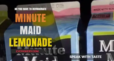 Should Minute Maid Lemonade Be Refrigerated? Storage Tips Revealed