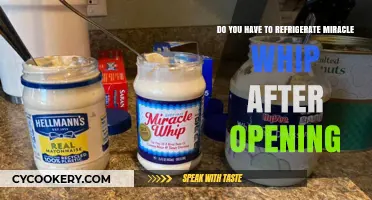 Miracle Whip Storage: Should You Refrigerate After Opening?