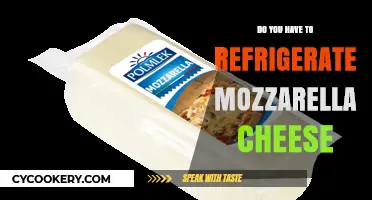 Should Mozzarella Cheese Be Refrigerated? Storage Tips for Freshness