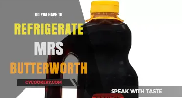 Should Mrs. Butterworth's Syrup Be Refrigerated? The Truth Revealed