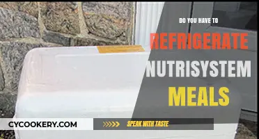 Should Nutrisystem Meals Be Refrigerated? Storage Tips for Freshness