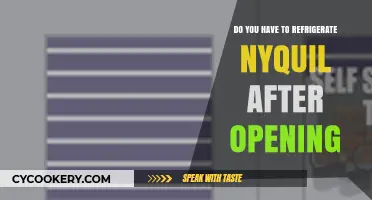 Should NyQuil Be Refrigerated After Opening? Storage Tips Revealed