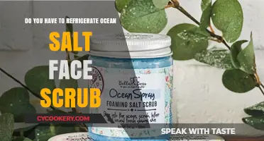 Should Ocean Salt Face Scrub Be Refrigerated? Storage Tips Revealed