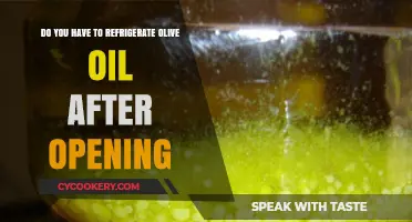 Should Olive Oil Be Refrigerated After Opening? Expert Tips