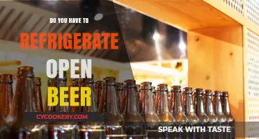 Should You Refrigerate Open Beer? Storage Tips for Freshness