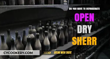 Should Open Dry Sherry Be Refrigerated? A Storage Guide