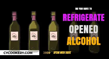 Opened Alcohol: To Refrigerate or Not? Expert Tips Inside