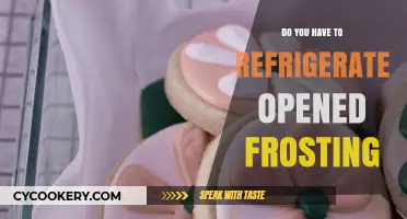 Opened Frosting Storage: Should You Refrigerate or Keep It Out?