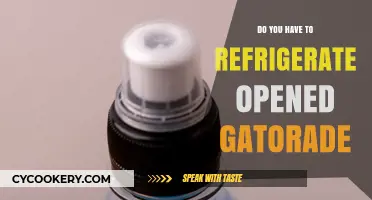 Opened Gatorade: Should You Refrigerate It or Not?