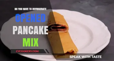 Opened Pancake Mix: Refrigerate or Not? Expert Tips Inside
