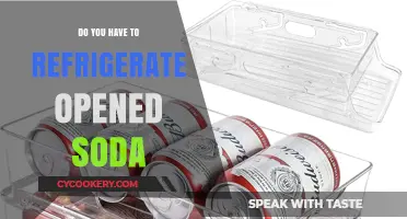 Opened Soda Storage: Fridge or Counter? Expert Tips Revealed