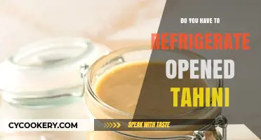 Opened Tahini Storage: Fridge or Pantry? Expert Tips Revealed