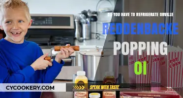 Should You Refrigerate Orville Redenbacher's Popcorn Oil? Tips & Facts