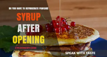 Refrigerate Pancake Syrup After Opening: Essential Tips for Freshness