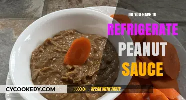 Should Peanut Sauce Be Refrigerated? Storage Tips for Freshness