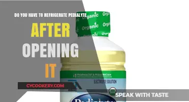 Refrigerating Pedialyte After Opening: Essential Tips for Safe Storage
