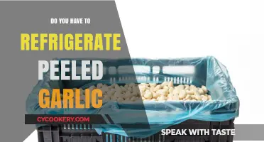 Should Peeled Garlic Be Refrigerated? Storage Tips for Freshness