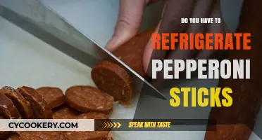 Should Pepperoni Sticks Be Refrigerated? Storage Tips for Freshness