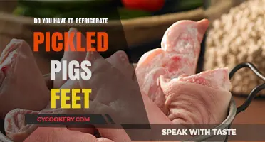 Should Pickled Pigs Feet Be Refrigerated? Storage Tips Revealed