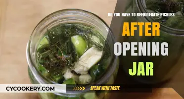 Refrigerate Pickles After Opening: Essential Tips for Freshness and Safety